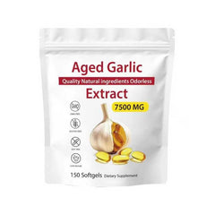 OYB Aged Garlic Extract bottle showing odorless formula for daily wellness