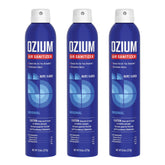 Ozium 8oz Original Scent three-pack bottle for fresh air in rooms and cars