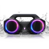 OZJ 80W Peak Bass Speaker delivers bold bass for outdoor events.