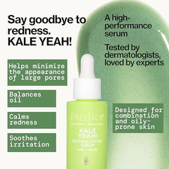 Close-up of Kale Yeah gel texture showing lightweight, matte finish.