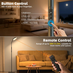 PACOVY dimmable brightness lets you tailor mood and focus.