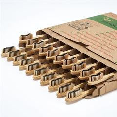 paeyaer bamboo toothbrush with soft bristles for gentle gum care