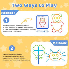 Pajojoqa double-sided cards with design challenges to boost problem-solving