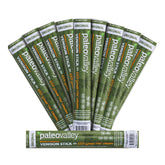 Paleovalley venison sticks 10-pack front view, convenient high-protein snack.