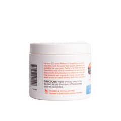 Palmer's for Pets paw and nose balm ready for multi-area use on a dog's dry skin