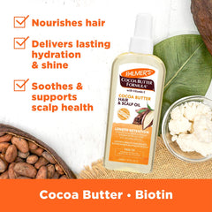 Palmer's Length Oil scalp care scene nourishing roots