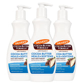 Palmers Cocoa Butter Daily Skin Therapy lotion pump bottle hydrates dry skin.