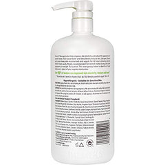 Palmer's Cocoa Butter Massage Lotion texture close-up showing non-greasy hydration for all-over body use