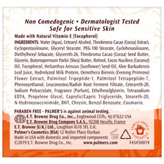 Palmer's Night Cream applied to the face for softer skin by morning.