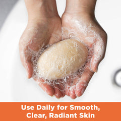 Palmer's Cocoa Butter Soap for full-body moisturizing during daily cleanse.