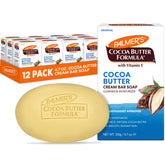 Palmer's Cocoa Butter Formula soap close-up showing creamy lather for moisturizing cleanse.