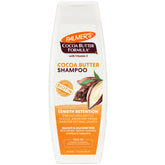 Palmer's Cocoa Butter Length Retention Shampoo bottle highlights color-safe, gentle cleansing.