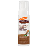 Palmer's Coconut Hydrate Foaming Cleanser bottle showing gentle cleansing and hydration benefits