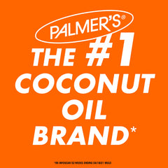 Close view of Palmer's Coconut Oil Formula ingredients including coconut oil and green coffee extract.
