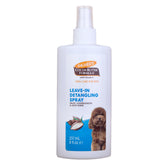 Palmer's for Pets detangling spray bottle front eases knots