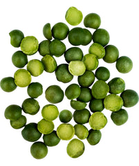 Palouse Brand green split peas packaging bag with Non-GMO and Kosher verification.