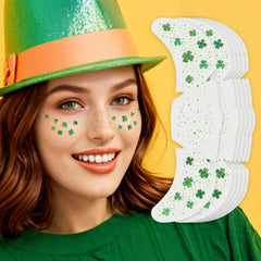 Paminify green shamrock tattoos for Saint Patrick's Day styling and festive flair