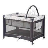 Pamo Babe Pack and Play folding-compact enables easy travel transport.