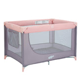 Pamo Babe Compact Pack and Play folded for easy travel and storage
