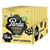 Panda Natural Licorice pack sealed showing resealable pouch for freshness