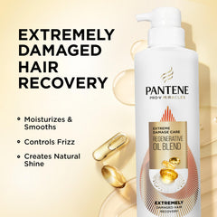 Pantene Pro-V Miracles regenerative oil blend highlights nourishing oils.