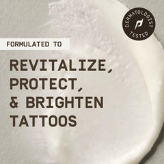PAPATUI tattoo stick on skin closeup highlights smooth, fast-absorbing formula.