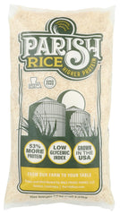 Parish White Rice 5lb bag: fluffy grains for curry and stir-fry.