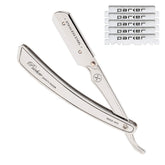 Parker SRX straight razor all-metal construction for durability and control during shaving