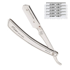 Parker SRX straight razor all-metal construction for durability and control during shaving