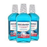 Parodontax Active Gum Health Mouthwash bottle with mint flavor for fresh breath