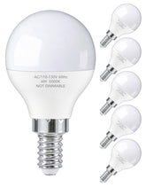 PARTPHONER E12 LED bulbs provide 60W-equivalent brightness with energy efficiency.