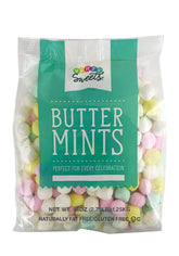 Party Sweets pastel buttermints bag shows colorful candies ready for celebrations.