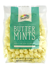 Party Sweets Yellow Buttermints bag ready for celebrations and décor