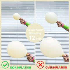PartyWoo pastel yellow 12-inch balloons bundled for versatile decor.