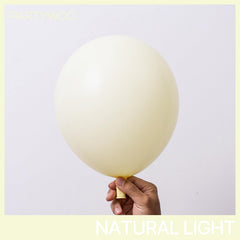 PartyWoo pastel yellow 18-inch balloons for lush garland decorations.