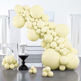 PartyWoo pastel yellow 36-inch balloon for a bold centerpiece.