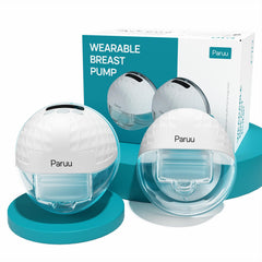 Paruu P10 wearable breast pump under clothing for hands-free pumping