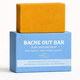 PARWENE Bacne Out Bar packaging for easy daily cleansing.