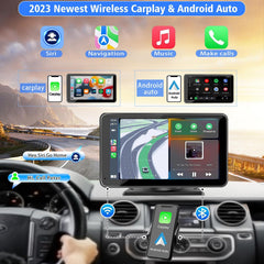 PASLDA CarPlay Android Auto mirror link enables easy phone projection.