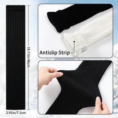 Passionbility leg warmers stylish outfit demonstrates how to pair with boots