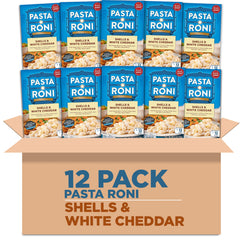Pasta Roni Shells and White Cheddar pack ready to heat for quick family meals