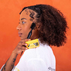 PATTERN Edge Control on hair adds subtle shine to a slick style