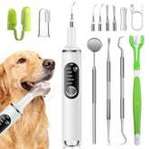 PATWING dog plaque remover with LED light highlights stains for precise tartar cleaning