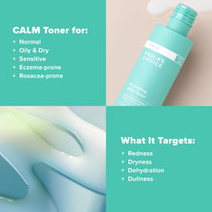 Paula's Choice Calm Nourishing Milky Toner on cotton pad ready for face refresh
