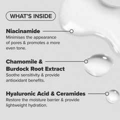Paula's Choice Toner application on cheek illustrates even-prep for daily skincare.
