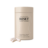 Paulina Fitness Reset overnight digestive aid bottle for restful digestion and nighttime support.