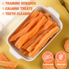 Pawmate Sweet Potato Treats training reward in action for positive reinforcement