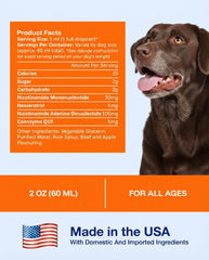 PAWPRINT LAB nanoliposomal dropper delivers easily absorbed nutrients for canine vitality.