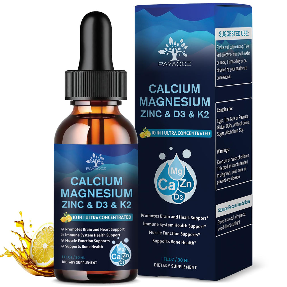 PAYAOCZ 10in1 drops bottle front for easy daily immune and bone support.