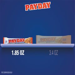 Individually wrapped PayDay bars for freshness on the go